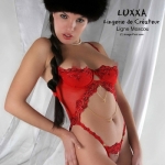 Luxxa 法國頂級性感內衣 moscou1/2露咪連身衣